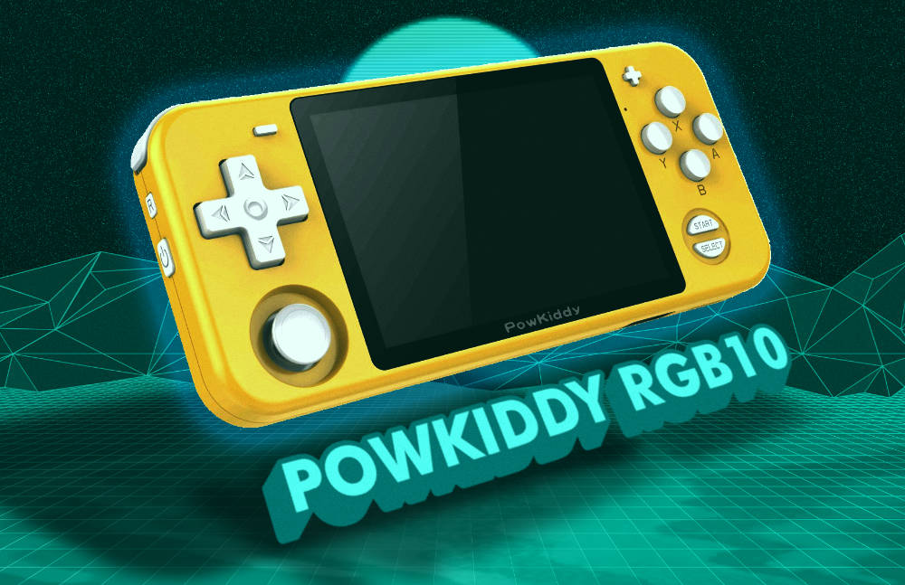 PowKiddy RGB10 Future Retro Handheld