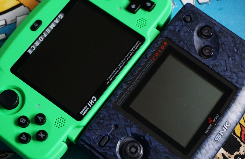 Neo Geo Pocket Color vs GameForce Handheld