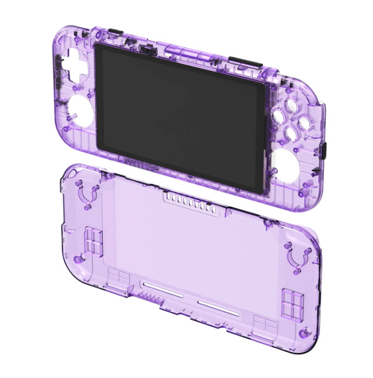 Retroid Pocket 3+ Transparent Purple Shell